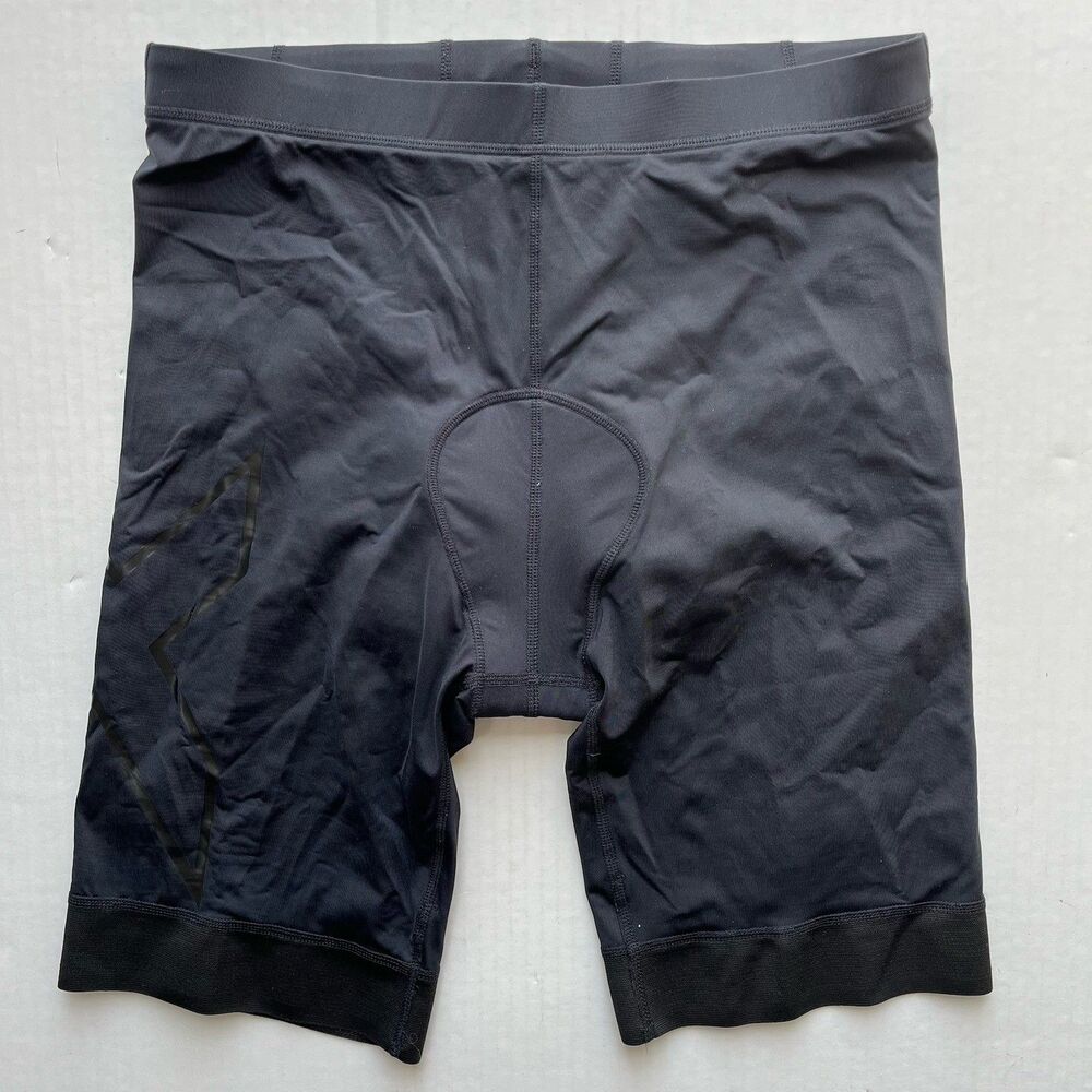 2XU Perform 9” Tri Shorts Mens XL Tri Cycling Running Compression SBR Power